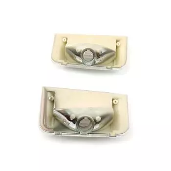 BSP907 2 шт. боковая дверь крыло зеркало индикатор лампа белые линзы R + L 71748253, 71748252 для Fiat Peugeot Citroen MK3