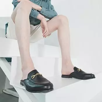 BSQT by Clash BSQT S512 Wiesbaden Лоферы с конской пряжкой Midnight Black-S512 240