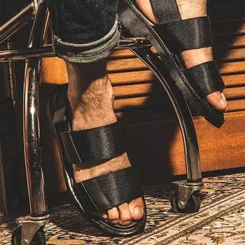 BSQT от Clash BSQT S067 St. Сандалии Paul с ремешком на липучке Ark Black-S067 230