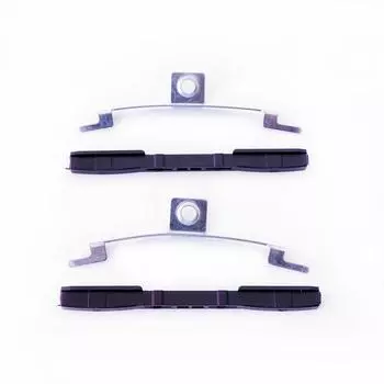 BSR36, 2 комплекта, направляющая для шторки люка, зажимы, кронштейны для слайдера на крыше 4B0877165, 4B0 877 165 для VW