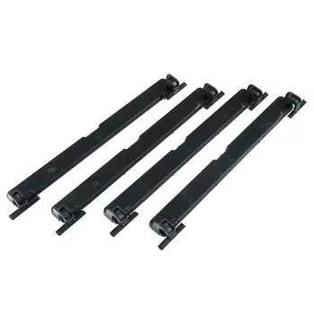 BSR575-1 4x багажник на крышу багажника молдинг крепления порт сумка рельс крышка крышка отделка 51137274739 для BMW 5 F10 F11 135*13 мм