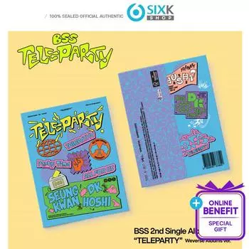 БСС (СЕМНАДЦАТЬ) - 2-й сингл [TELEPARTY] Версия альбомов Weverse. (Онлайн-преимущество) [NO POB] Weverse Albums