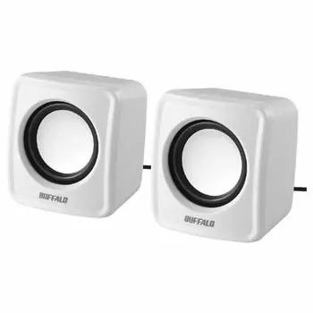 BSSP100UWH PC speaker USB power compact size (White)