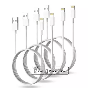 BSTOEM оригинальный кабель для зарядки iPhone кабель Lightning USB-кабель Lightning кабель для быстрой зарядки прочный кабель для зарядки iPhone для iPhone Ipad Air Mini 1m4