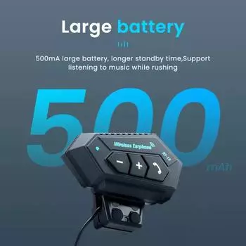 BT12 Bluetooth мотоциклетный шлем гарнитура наушники беспроводные мотоцикл гарнитура стерео наушники динамик автоматический/ручной вызов