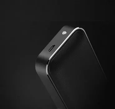 BT209 беспроводной ультратонкий Bluetooth-динамик для улицы - карманная мини-пушка из металла розового золота