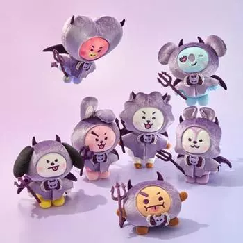 BT21 Ангел и Злодей Злодей Мягкая кукла (7 вариантов) RJ