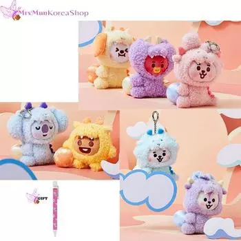 BT21 BABY Новогодний брелок в виде куклы-дракона