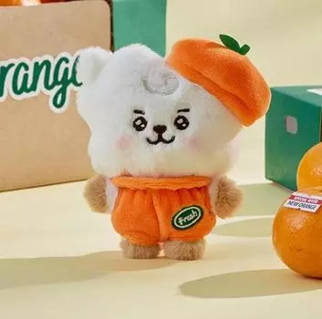 BT21 Baby Orange Party Small Plush Set – 6 Characters RJ