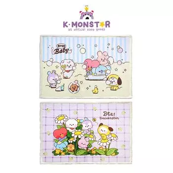 BT21 BABY PASTEL minini ЦВЕТОЧНОЕ ОДЕЯЛО