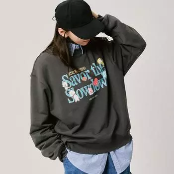 BT21 BASIC GROUP Толстовка угольно-серая (M-L) M