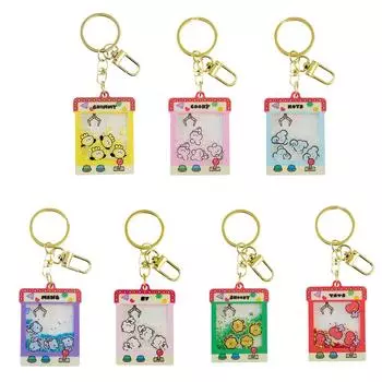 BT21 Блестящий акриловый брелок