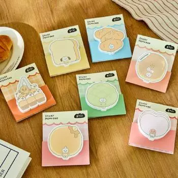 BT21 Блокнот для заметок с липкой основой для выпечки CHIMMY