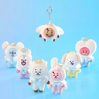 Брелок для ключей в виде куклы-ангела BT21 Angel & Villain Edition CHIMMY
