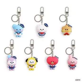 Брелок для ключей в виде фигурки BT21, морская версия. CHIMMY