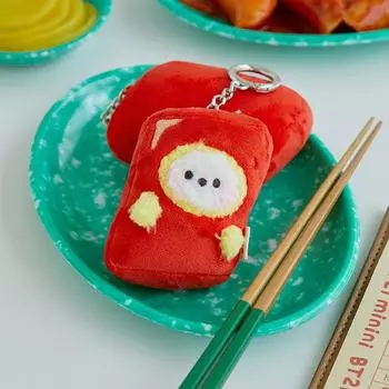 BT21 CHIMMY MINI BUNSIK брелок для ключей 1P