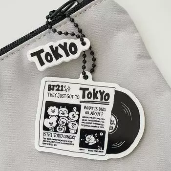 BT21 CITY EDITION Акриловый брелок - Токио 1P