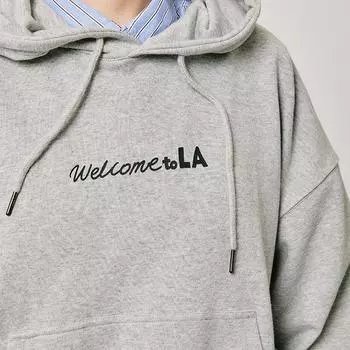 Худи BT21 CITY EDITION LA Серое (M-L) M