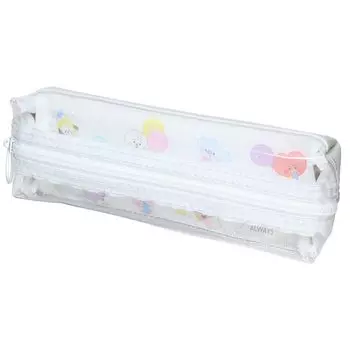 BT21 Clear 2 Room Pen LINE FRIENDS [Pen Pouch] Case/Balloon