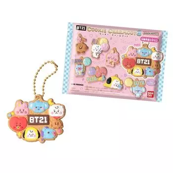 BT21 Детская кроватка с подвесками в виде печенья 3 (14 штук) Игрушка-конфетаЖевательная резинка (BT21)