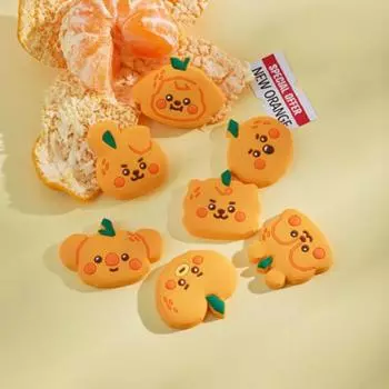 BT21 Детский силиконовый магнит Orange Party ver. CHIMMY