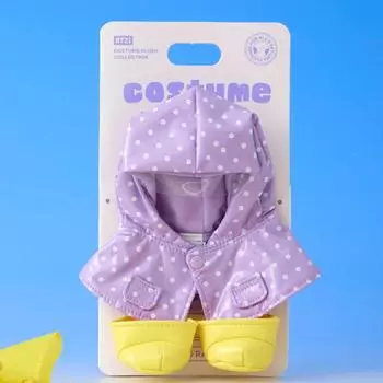 BT21 Дождевик и резиновые сапоги для дождливого дня