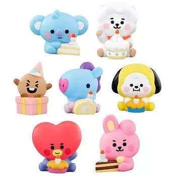 BT21 Friends 3 из 7 типов продаются как [Набор (полный полный)] Не коробка.