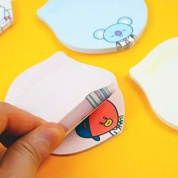 BT21 Клейкие заметки для заметок(Пост-это)