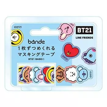 BT21 лента Индивидуально отклеивающаяся маскировочная лента BASIC (1)