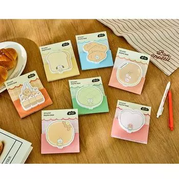 BT21 Липкий блокнот для заметок «Детская выпечка» (8 вариантов) Mang