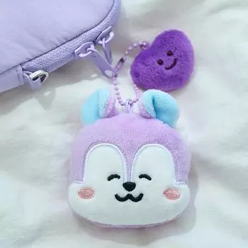 BT21 MANG BASIC Лицо Кукла Брелок Улыбка