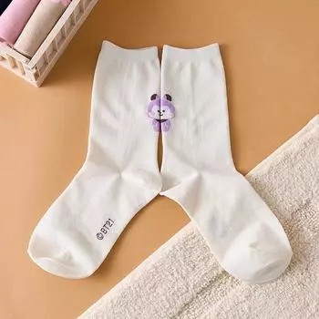 BT21 MANG Базовые повседневные носки жаккард