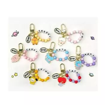 BT21 Металлический брелок Minini, 1 шт. SHOOKY