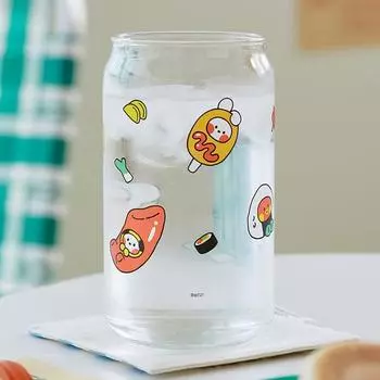 BT21 Мини BUNSIK стеклянная чашка (475мл)