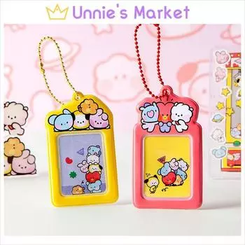BT21 Mini Photo Key Ring + Бесплатный подарок