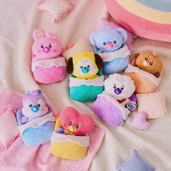 Bt21 Новорожденный Милый Брелок Для Ключей