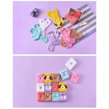 BT21 Новые базовые носки для сна Sweet Dream (7 вариантов) RJ