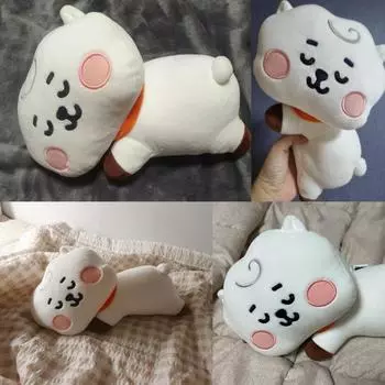 BT21 Официальная детская мягкая мини-подушка RJ RJ