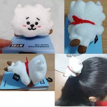 BT21 Официальный персонаж куклы резинка для волос RJ Authentic RJ