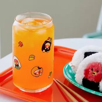 BT21 Персонаж мини BUNSIK Edition Стеклянная кружка 475 мл