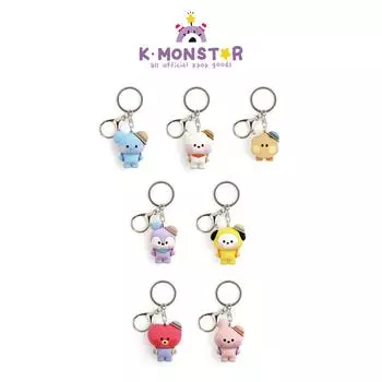 BT21 PICNIC FIGURE Keyring