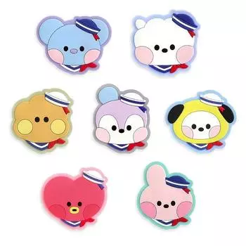 BT21 Smart Tok - Marine, TATA COOKY CHIMMY, Authentic Official Goods, KPOP, KBeauty, бесплатные образцы TATA