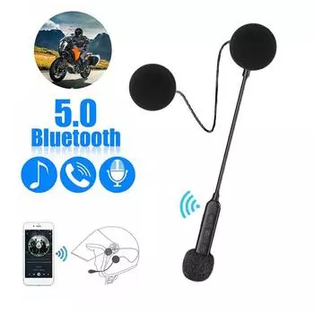 BT30 Bluetooth-гарнитура для мотоциклетного шлема BT5.3 Беспроводные наушники для верховой езды с защитой от помех Мотоциклетные наушники с громкой связью для катания на лыжах