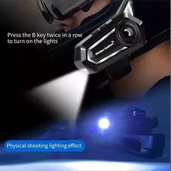 BT31 Bluetooth 5.0 гарнитура для шлема мотоцикла стерео голосовое управление свободные руки 500 мАч IPX6 водонепроницаемый для катания на лыжах