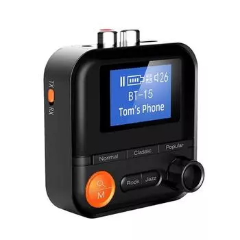 BT5.2 беспроводной приемник 3,5 мм AUX 2RCA Type-C адаптер динамика для планшетов автомобильный беспроводной адаптер динамика 5-EQ