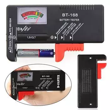 BT-168 / BT-168D Тестер для аккумуляторов Указатель/Цифровой дисплей Анализатор аккумуляторов Тестирование аккумуляторов для AA AAA CD 9 В 1,5 В таблеточных элементов питания