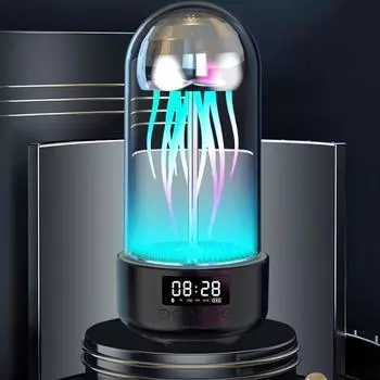 Bt 5,3 Медуза Динамик Мини Портативная Красочная Лампа Осьминог Умная Спальня Ночник Орнамент Подарок Декор Комнаты
