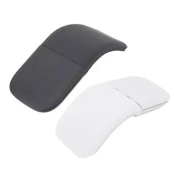 BT Arc Touch Mouse 1200DPI Ультратонкая портативная беспроводная складная оптическая мышь для ноутбуков и планшетов Black