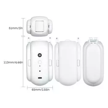 BT Автоматический открыватель штор Ближе Робот Беспроводной умный мотор для штор Таймер Голосовое управление Smart U-rail Type Pack of 1