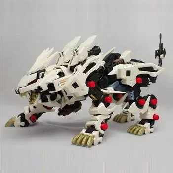 BT Building Blocks RZ-041 White Liger Zero 1:72 Scale Full Action Plastic Kit Assemble Model Christmas Gifts For Children